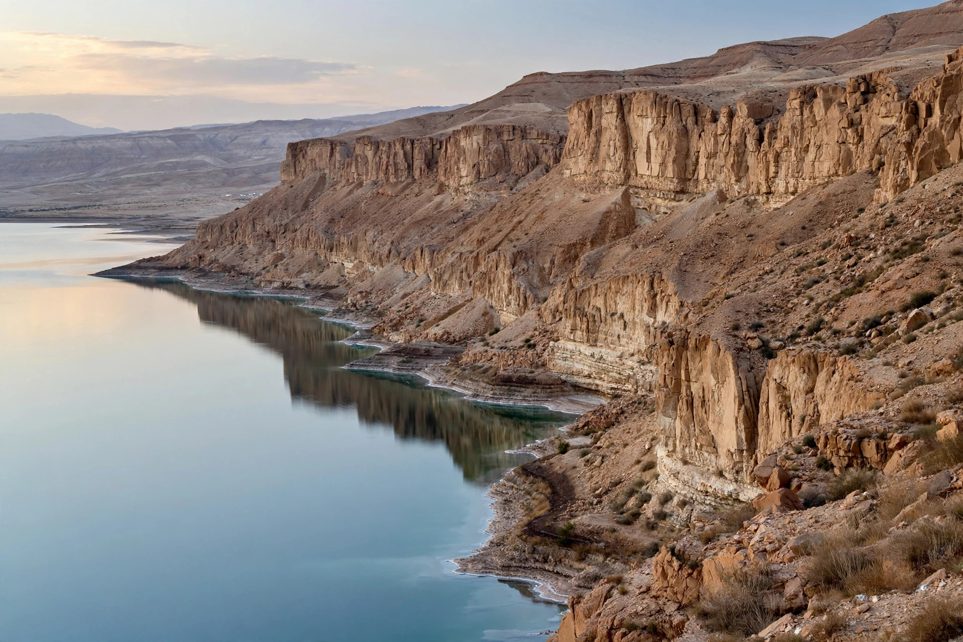 Dead Sea and desert