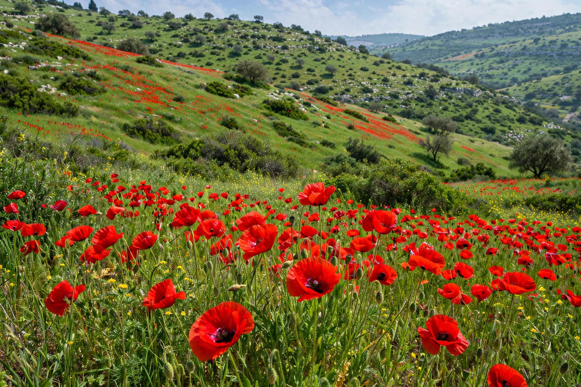 Wildflower bloom